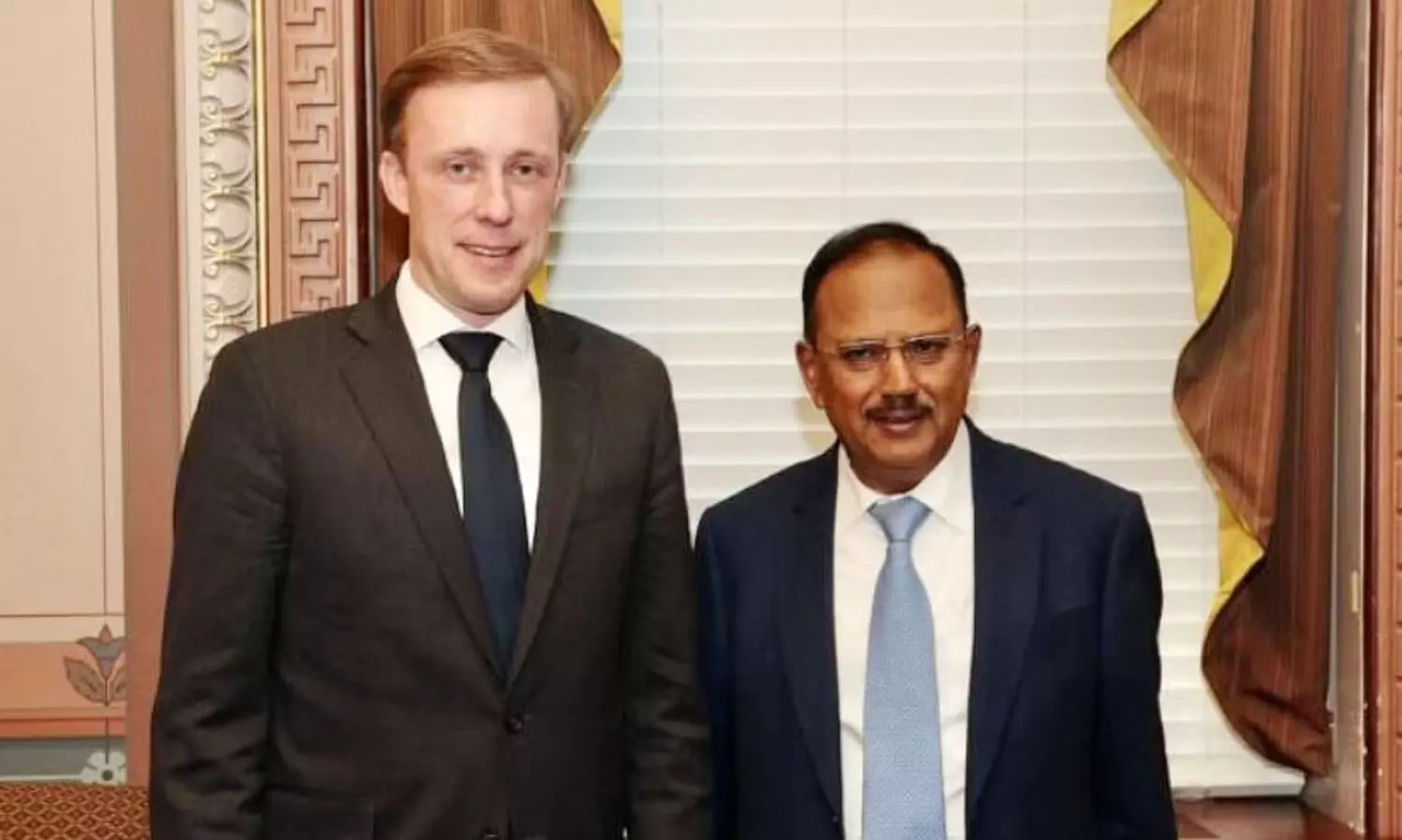 അജിത് ഡോവലും ജേക്ക് സള്ളിവനും ചർച്ചനടത്തി