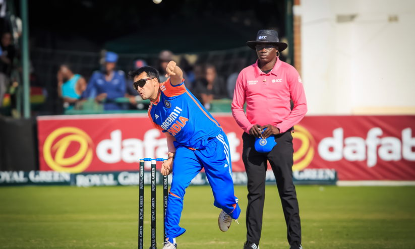 സിംബാബ്‍വെക്കെതിരായ നാലാം ട്വന്റി20യിൽ ഇന്ത്യക്ക് 153 റൺസ് വിജയലക്ഷ്യം