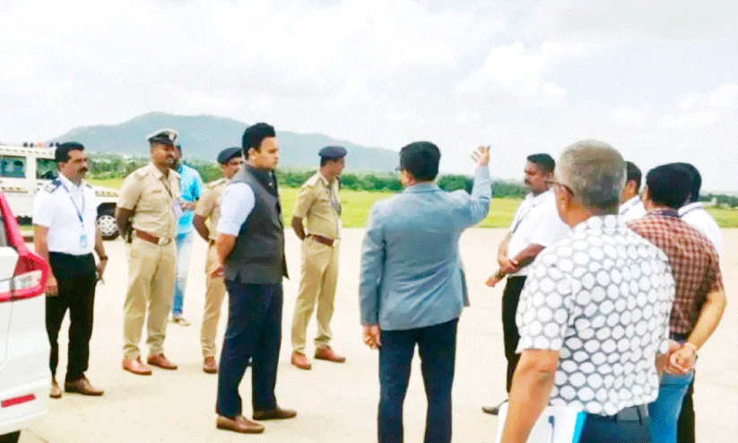 മൈസൂരു വിമാനത്താവളം; റൺവേ വികസിപ്പിക്കുന്നു മൈസൂരു വിമാനത്താവളം; റൺവേ വികസിപ്പിക്കുന്നു