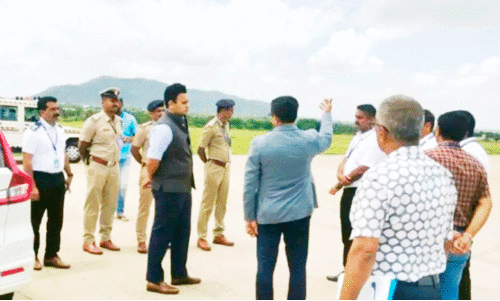 മൈ​സൂ​രു വി​മാ​ന​ത്താ​വ​ളം;  റ​ൺ​വേ വി​ക​സി​പ്പി​ക്കു​ന്നു