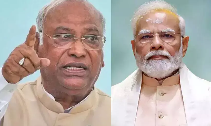 സർക്കാർ ജീവനക്കാരെ പ്രത്യയശാസ്ത്രപരമായി രാഷ്ട്രീയവത്കരിക്കുകയാണ് മോദിയുടെ ലക്ഷ്യം; ആർ.എസ്.എസ് പ്രവർത്തനങ്ങളിലെ വിലക്ക് നീക്കിയതിൽ ഖാർ​ഗെ