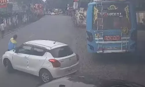 പെട്രോൾ പമ്പ് ജീവനക്കാരനെ കാറിടിച്ച് കൊല്ലാൻ ശ്രമം; പൊലീസുകാരനെതിരെ വധശ്രമത്തിന് കേസ്; സസ്പെൻഷൻ