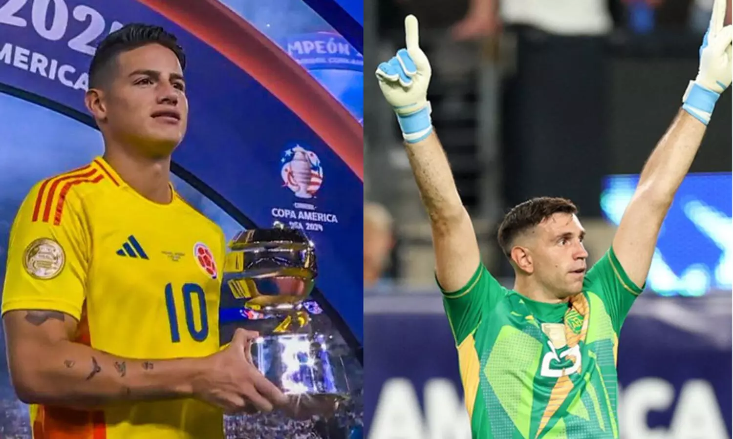 ടൂർണമെന്റിന്റെ താരമായി ജെയിംസ് റോഡ്രിഗസ്; ഗോൾഡൻ ബൂട്ട് മാർട്ടിനസിന്; ഗോൾകീപ്പറായി എമി