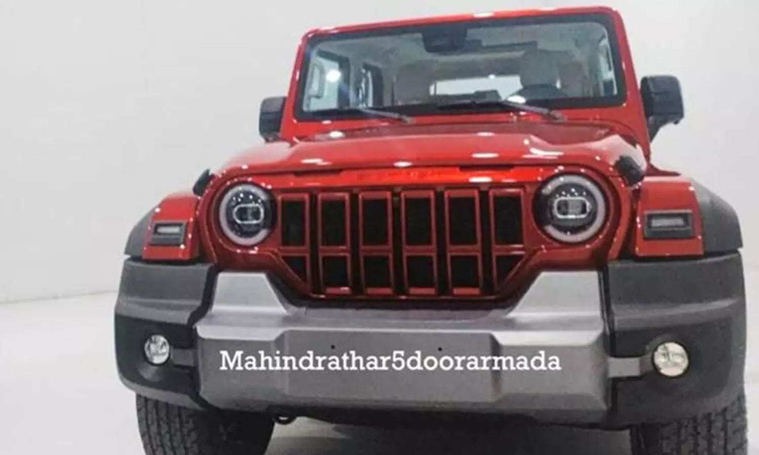 പുത്തന്‍ ലുക്കിൽ ഥാര്‍ 5-ഡോര്‍ എത്തുന്നു