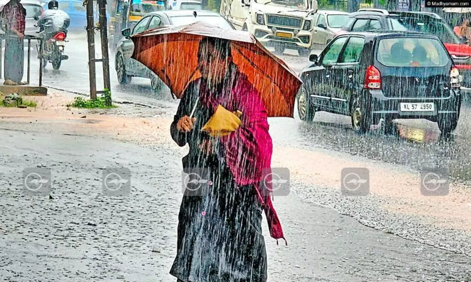 ഞായറാഴ്ച വരെ കനത്തമഴ; 10 ജില്ലകളില്‍ വ്യാഴാഴ്​ച തീവ്രമഴക്ക്​ സാധ്യത