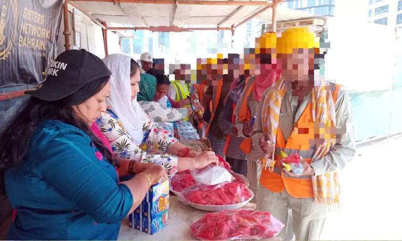 സിസ്റ്റേഴ്സ് നെറ്റ്വർക്ക് ബഹ്റൈൻ ഭക്ഷണം വിതരണം ചെയ്തു സിസ്റ്റേഴ്സ് നെറ്റ്വർക്ക് ബഹ്റൈൻ ഭക്ഷണം വിതരണം ചെയ്തു