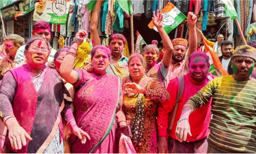 ബി.​ജെ.​പി​ക്ക് കാ​റ്റു​വീ​ഴ്ച