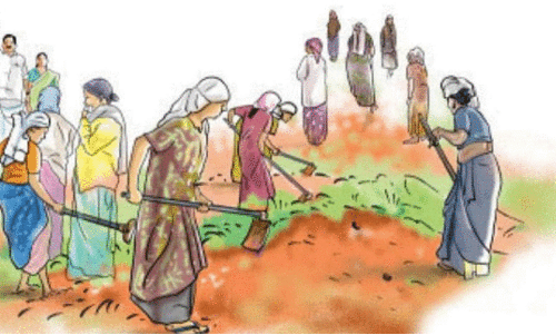 തൊ​ഴി​ലു​റ​പ്പ് തൊ​ഴി​ലാ​ളി​ക​ൾ​ക്ക് ദു​രി​തം