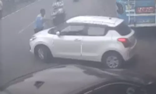 പണം മുഴുവൻ നൽകാതെ പോകുമ്പോൾ തടഞ്ഞു; പമ്പ് ജീവനക്കാരനെ കാറിടിപ്പിച്ച് കൊല്ലാൻ ശ്രമിച്ച പൊലീസുകാരൻ അറസ്റ്റിൽ