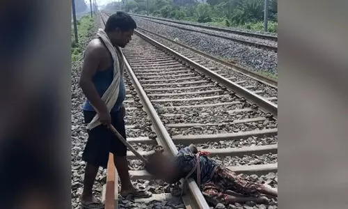മോഷണം സംശയിച്ച് 12കാരന് റെയിൽവേ ട്രാക്കിൽ കെട്ടിയിട്ട് ക്രൂര മർദനം