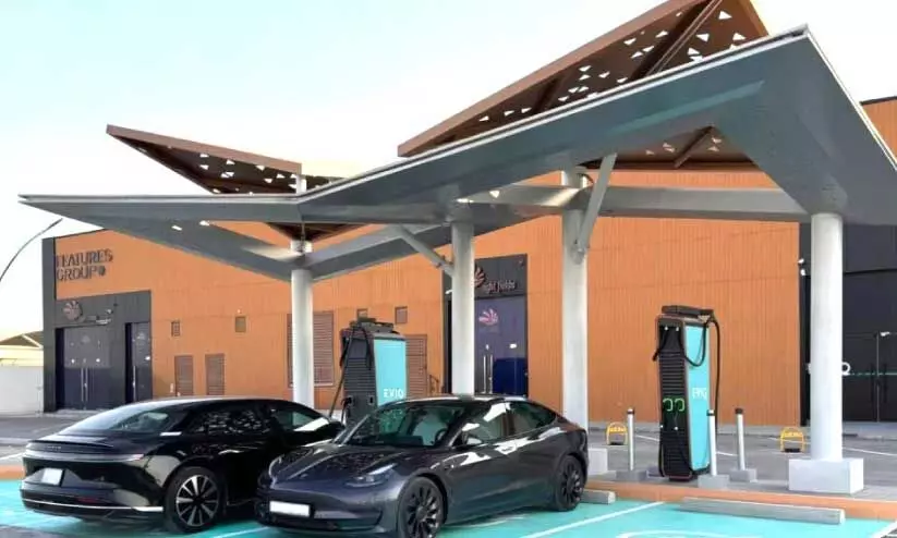 High Speed ​​Vehicle Charging Station in Riyadh