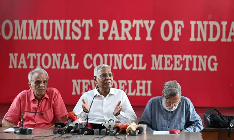 നിയമസഭ തെരഞ്ഞെടുപ്പിൽ അർഹമായ സീറ്റുകൾ നൽകണം -സി.പി.ഐ നിയമസഭ തെരഞ്ഞെടുപ്പിൽ അർഹമായ സീറ്റുകൾ നൽകണം -സി.പി.ഐ