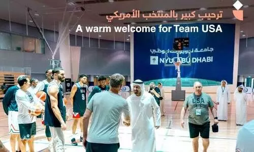 Paris Olympics: US basketball team in Abu Dhabi
