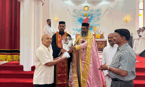 Dr. George Mathew felicitation