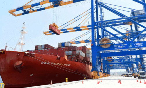 Vizhinjam port Vizhinjam port