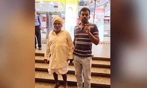 മുണ്ട് ധരിച്ചെത്തിയ കർഷകന് മാളിൽ പ്രവേശനം നിഷേധിച്ചു; പ്രതിഷേധവുമായി കർഷക സംഘടനകൾ