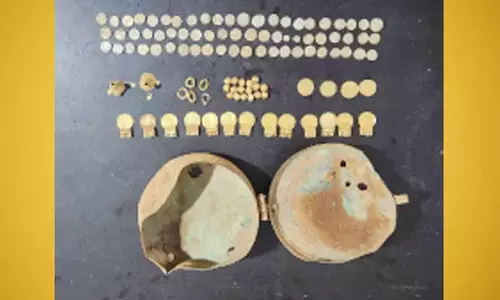 Coins of three periods The treasure was found in Kannur