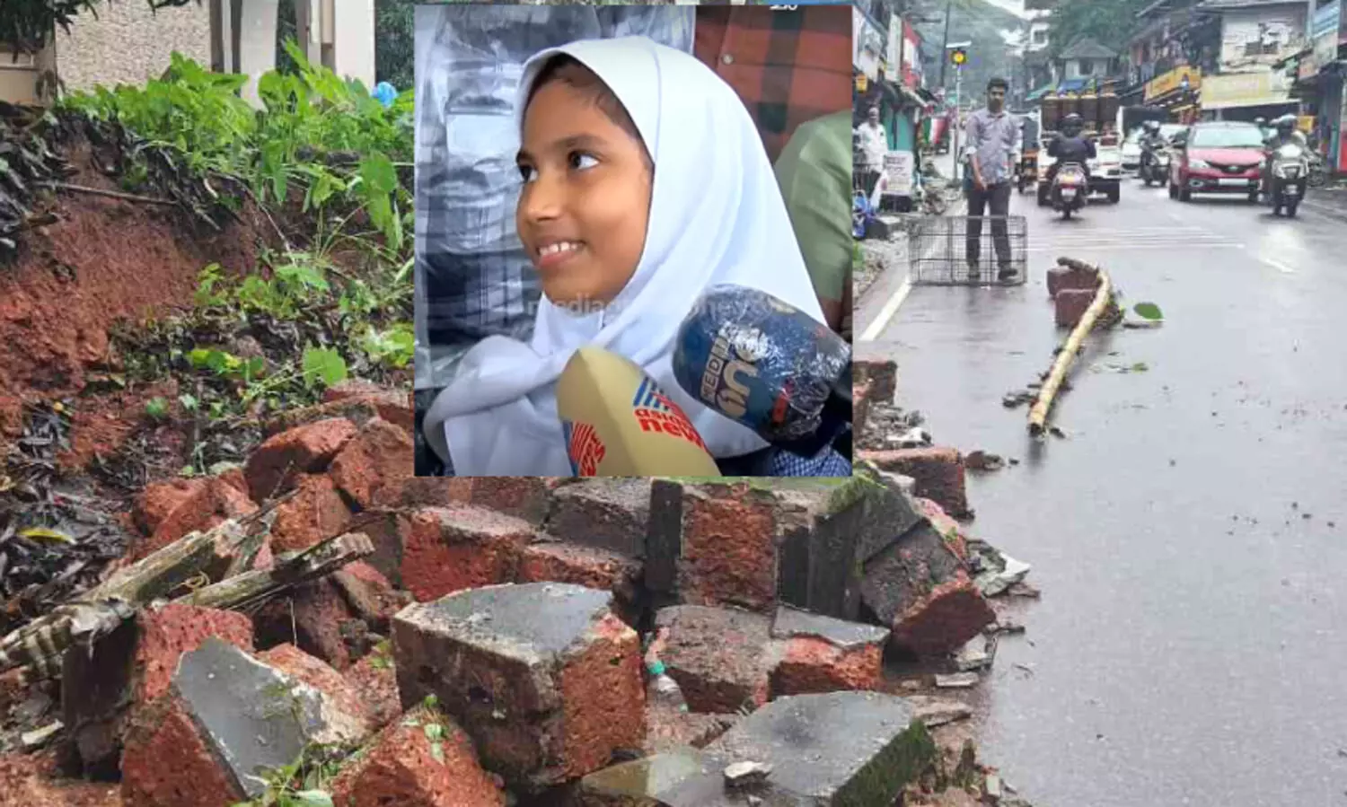 മതിലിടിയുന്നത് വിഡിയോയിലെല്ലാം കണ്ടിട്ടുണ്ട്.. ഒച്ചകേട്ടപ്പോ ഓടി മാറി- അത്ഭുതകരമായി രക്ഷപ്പെട്ട ആയിഷ