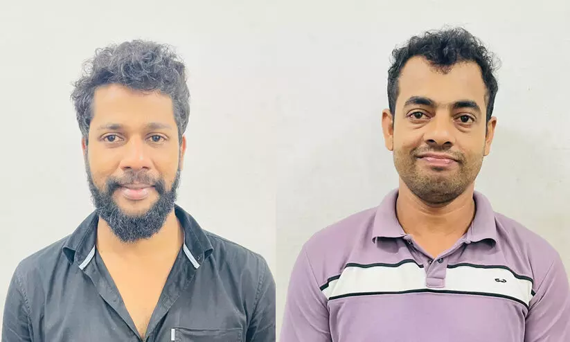 കല്പറ്റയിലെ സ്പായില് മയക്കുമരുന്ന് വിൽപന; എം.ഡി.എം.എയുമായി രണ്ട് മുക്കം സ്വദേശികൾ പിടിയിൽ കല്പറ്റയിലെ സ്പായില് മയക്കുമരുന്ന് വിൽപന; എം.ഡി.എം.എയുമായി രണ്ട് മുക്കം സ്വദേശികൾ പിടിയിൽ
