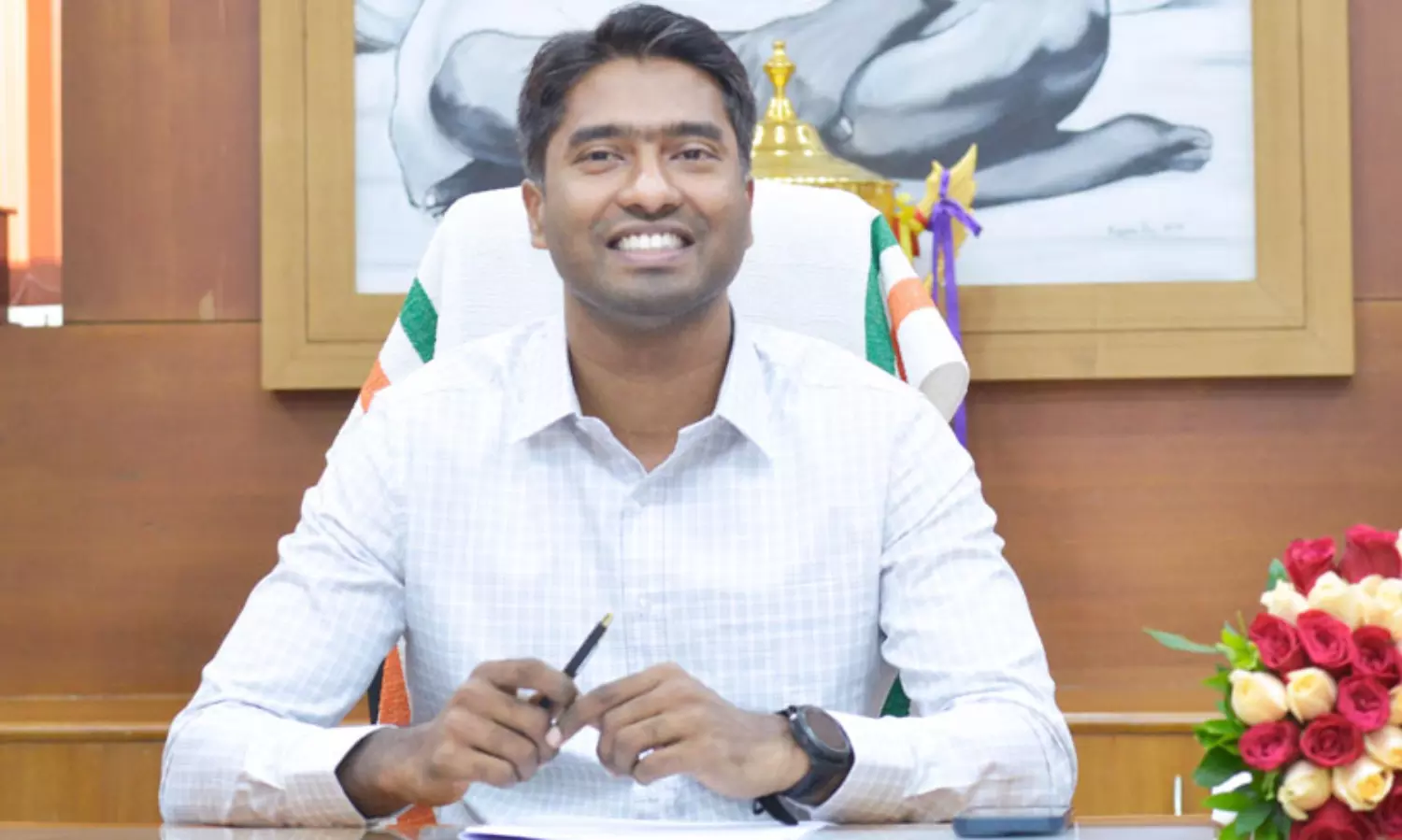 തൃശൂര്‍ കലക്ടറായി അര്‍ജ്ജുന്‍ പാണ്ഡ്യന്‍ ചുമതലയേറ്റു