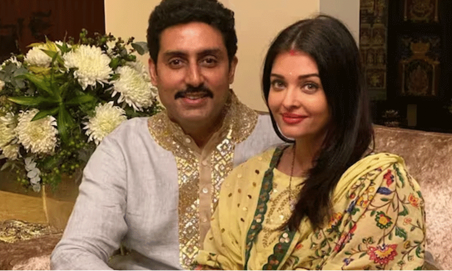 Aishwarya Rai Bachchan and  Abhishek Bachchan