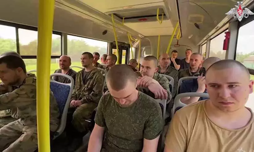 190 Ukrainian prisoners freed in UAE mediation