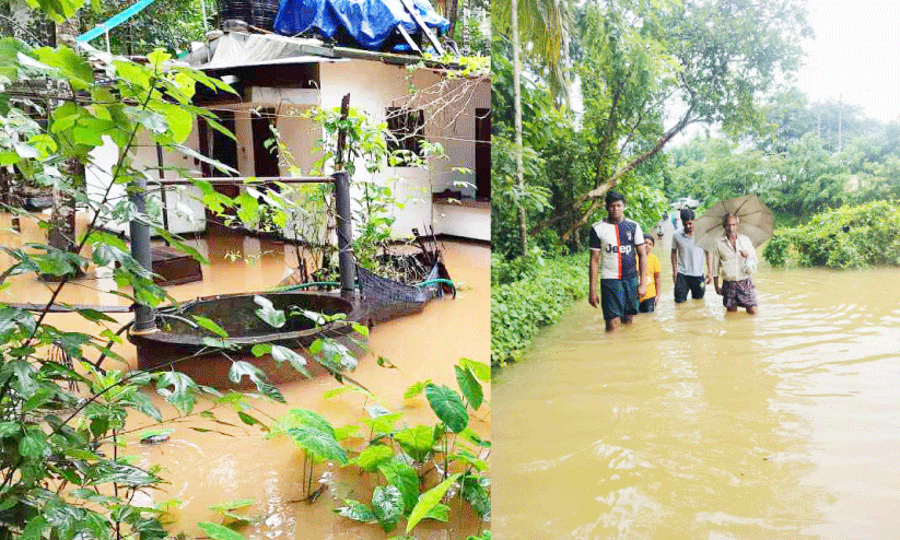 കനത്തമഴ; ഒഴിയാതെ ദുരിതം
