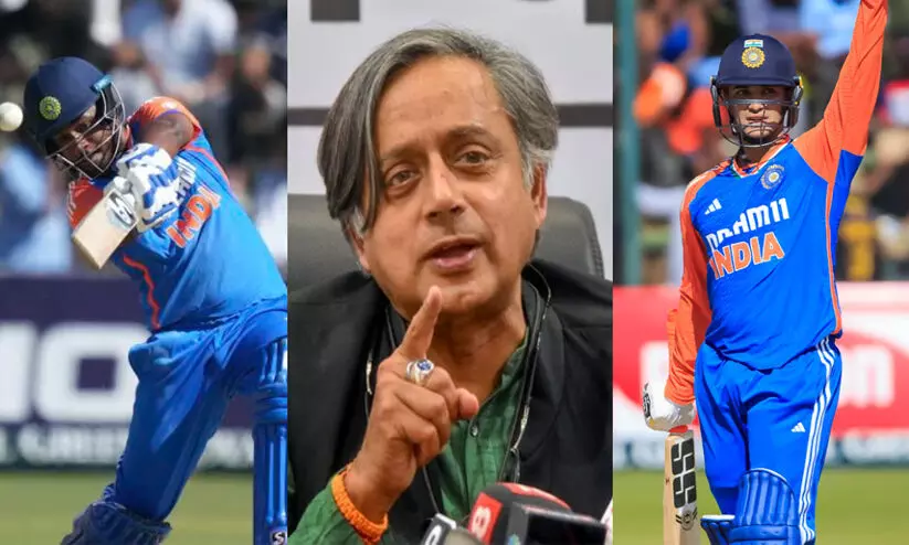 ‘ഏകദിനത്തിൽ സഞ്ജുവില്ല, അഭിഷേക് ഒന്നിലുമില്ല, രസകരമാണ് ഈ സെലക്ഷൻ’; പരിഹാസവുമായി ശശി തരൂർ