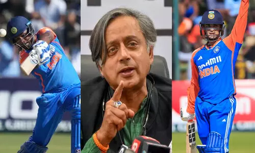 ‘ഏകദിനത്തിൽ സഞ്ജുവില്ല, അഭിഷേക് ഒന്നിലുമില്ല, രസകരമാണ് ഈ സെലക്ഷൻ’; പരിഹാസവുമായി ശശി തരൂർ