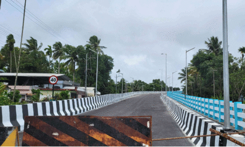 മാളിയേക്കല്‍ റെയില്‍വേ മേല്‍പാലം ആഗസ്റ്റ് രണ്ടിന് തുറക്കും