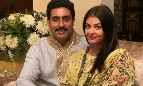 Aishwarya Rai Bachchan and  Abhishek Bachchan
