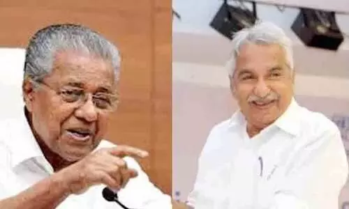 Pinarai Vijayan, Oommen Chandy