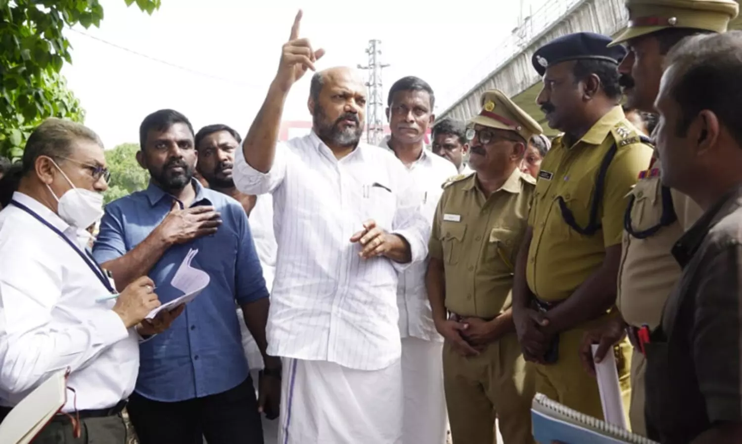 എച്ച്.എം.ടി ജംഗ്ഷനിലെ ഗതാഗത പരിഷ്ക്കാരം ആഗസ്റ്റ് നാലു മുതലെന്ന് പി. രാജീവ്