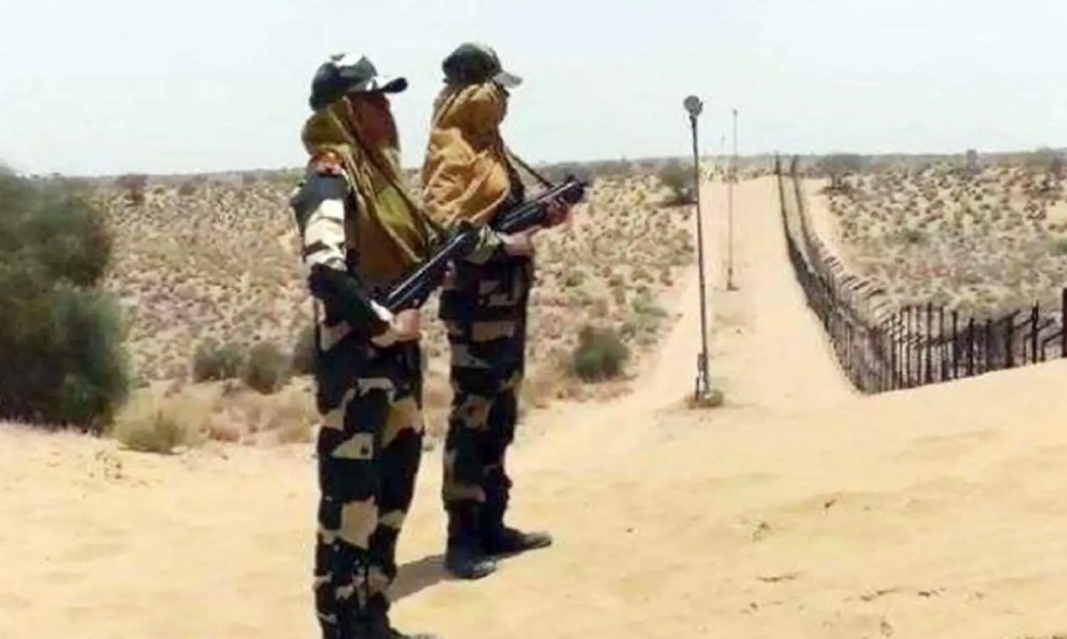 ഇ​ന്ത്യ-​പാ​ക് അതിർത്തിയിൽ രണ്ട് ബി.എസ്.എഫുകാർ ചൂ​ടേ​റ്റ് മരിച്ചു