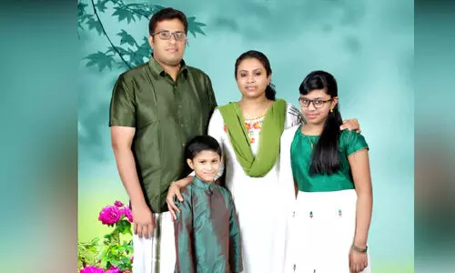 കു​വൈ​ത്തി​ലെ തീപിടിത്തം; നാലംഗ കുടുംബത്തിന്‍റെ ‘യാത്രപറച്ചിൽ’ അവസാനവാക്കായി