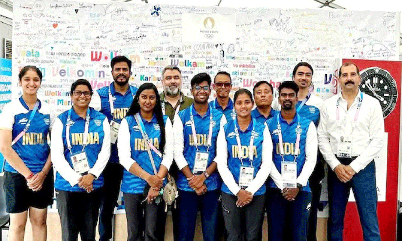 ഇ​ന്ത്യ​യി​ൽ​നി​ന്ന് ആ​ദ്യ​മെ​ത്തി​യ​ത് അ​മ്പെ​യ്ത്തു​കാ​രും തു​ഴ​ച്ചി​ലു​കാ​രും