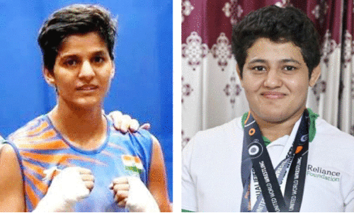 ചരിത്രമെഴുതാൻ ജാസ്മിനും റിതികയും ചരിത്രമെഴുതാൻ ജാസ്മിനും റിതികയും