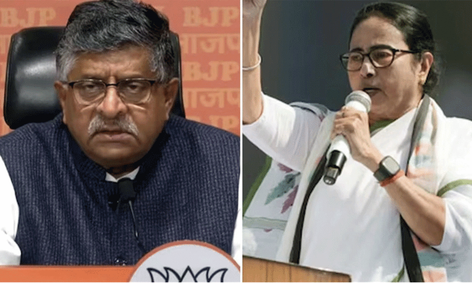 ravi shankar prasad and mamata