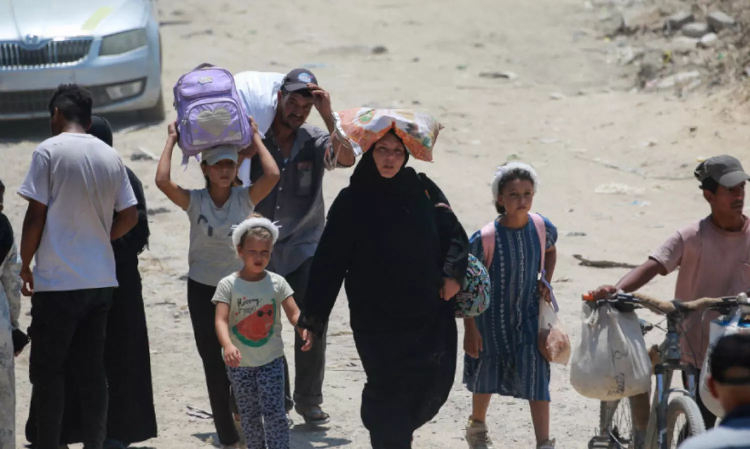 സുരക്ഷിത മേഖലകളിൽനിന്നും ഗസ്സക്കാരെ   ഇറക്കിവിട്ട് ഇസ്രായേൽ