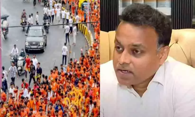 കാവടി യാത്ര  വിവാദം: സഭ നിർത്തിവച്ച് ചർച്ച ചെയ്യണം -അഡ്വ. ഹാരിസ് ബീരാൻ എം.പി