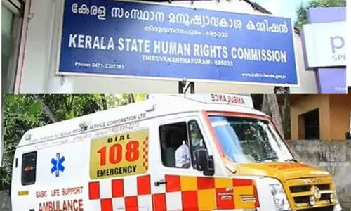 108 ജീവനക്കാരുടെ അടിക്കടിയുള്ള സമരം അന്വേഷിക്കണമെന്ന് മനുഷ്യാവകാശ കമീഷൻ