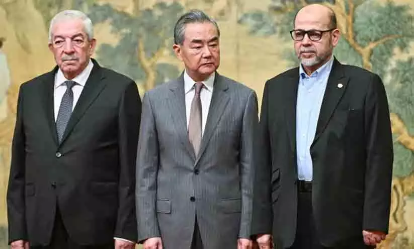 ദേശീയ ഐക്യ കരാറിൽ ഒപ്പിട്ട് ഫത്ഹും ഹമാസും ദേശീയ ഐക്യ കരാറിൽ ഒപ്പിട്ട് ഫത്ഹും ഹമാസും