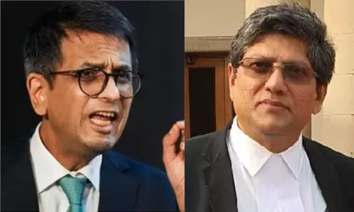 DY Chandrachud, Adv Mathews Nedumpara