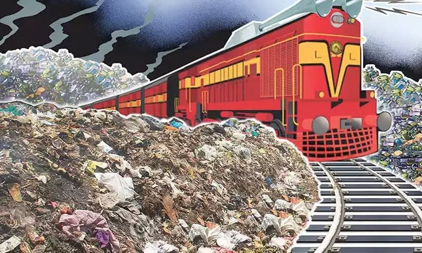 റെയിൽവേ മാലിന്യമുക്തമാക്കാൻ തദ്ദേശവകുപ്പ് പദ്ധതി റെയിൽവേ മാലിന്യമുക്തമാക്കാൻ തദ്ദേശവകുപ്പ് പദ്ധതി