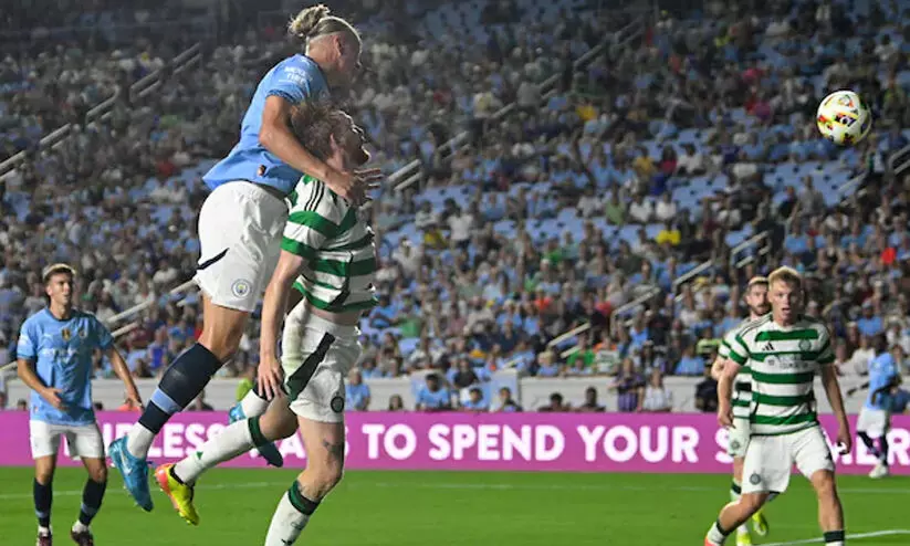 പ്രീ സീസൺ സൗഹൃദത്തിൽ സെൽറ്റികിനോട് തോറ്റ് മാഞ്ചസ്റ്റർ സിറ്റി; പരാജയം 3-4 ന്