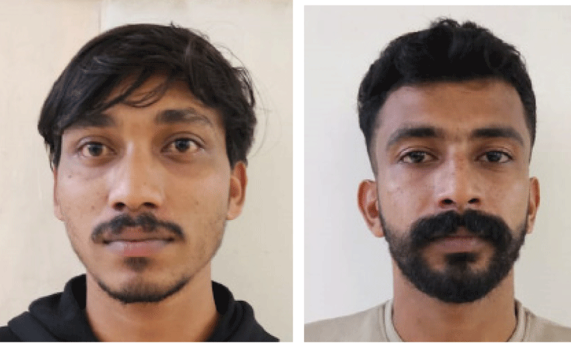 കഞ്ചാവുമായി യുവാക്കൾ പിടിയിൽ കഞ്ചാവുമായി യുവാക്കൾ പിടിയിൽ