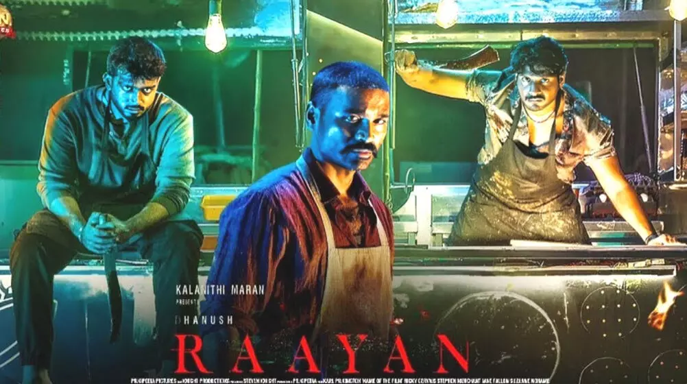 ധനുഷിന്റെ 50ാം ചിത്രം രായൺ 26 ന് തിയറ്ററുകളിൽ; അണിനിരക്കുന്നത് വമ്പൻ താരനിര