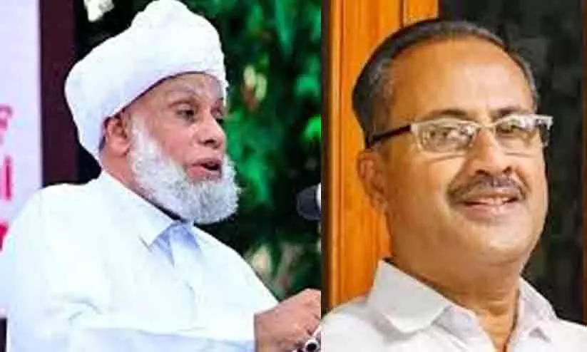 സുന്നത്ത് ജമാഅത്തിന് എതിരായി രാഷ്ട്രീയ വേദികളെ ദുരുപയോഗം ചെയ്താൽ പ്രതികരിക്കും -പി.എം.എ. സലാമിന് ജിഫ്രി തങ്ങളുടെ മറുപടി സുന്നത്ത് ജമാഅത്തിന് എതിരായി രാഷ്ട്രീയ വേദികളെ ദുരുപയോഗം ചെയ്താൽ പ്രതികരിക്കും -പി.എം.എ. സലാമിന് ജിഫ്രി തങ്ങളുടെ മറുപടി