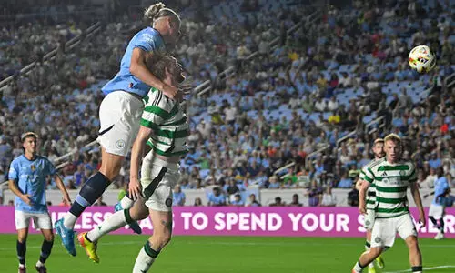 പ്രീ സീസൺ സൗഹൃദത്തിൽ സെൽറ്റികിനോട് തോറ്റ് മാഞ്ചസ്റ്റർ സിറ്റി; പരാജയം 3-4 ന്