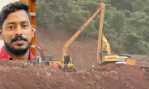 നദിയില്‍ ട്രക്ക് കണ്ടെത്തിയെന്ന് കർണാടക മന്ത്രി; അര്‍ജുന്‍റേതാകാൻ സാധ്യത